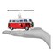 Old World Christmas 1.75 In Camper Van Christmas Tree Ornament , Ornament Christmas Car Travel